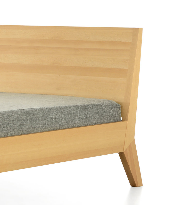 ZACK DESIGN Massivholzbett T1