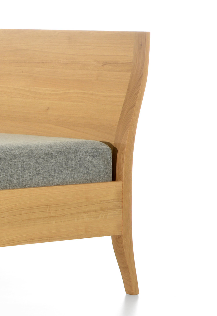 TRAUMWERK Massivholzbett VELA 21