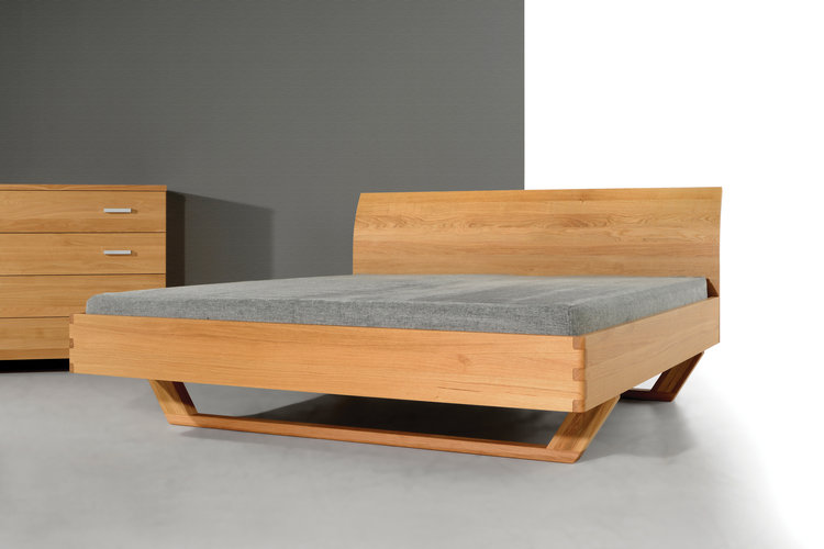 COBURGER WERKSTÄTTEN 1894 Massivholzbett INTURA_B