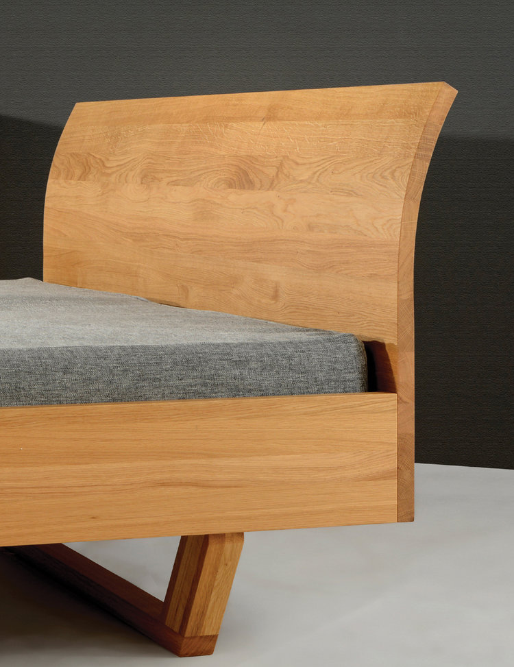 COBURGER WERKSTÄTTEN 1894 Massivholzbett INTURA_B