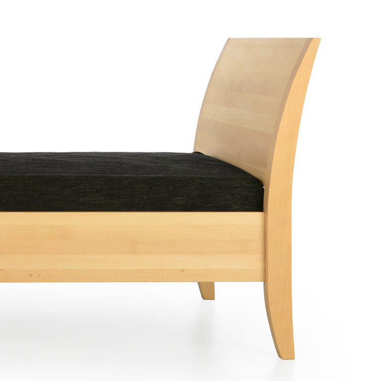 COBURGER WERKSTÄTTEN 1894 Massivholzbett PRO-CLASSICO mit erhöhtem Fußteil