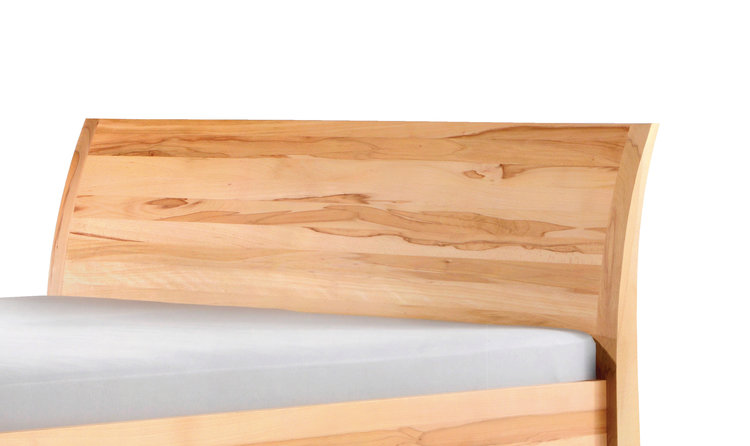 COBURGER WERKSTÄTTEN 1894 Massivholzbett PRO-CLASSICO mit erhöhtem Fußteil