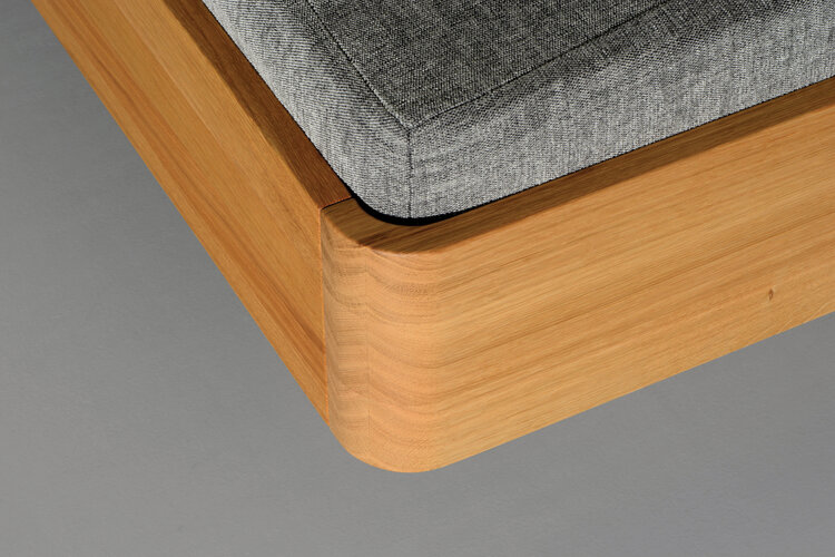 ZACK DESIGN Massivholzbett B4