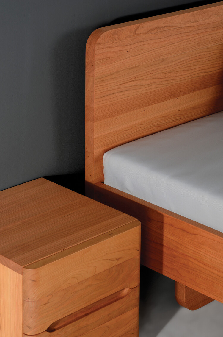 ZACK DESIGN Massivholzbett B3