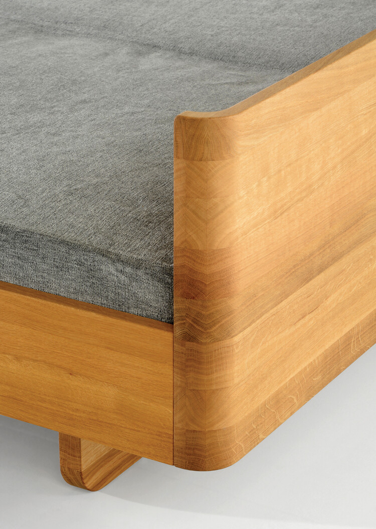 ZACK DESIGN Massivholzbett B6