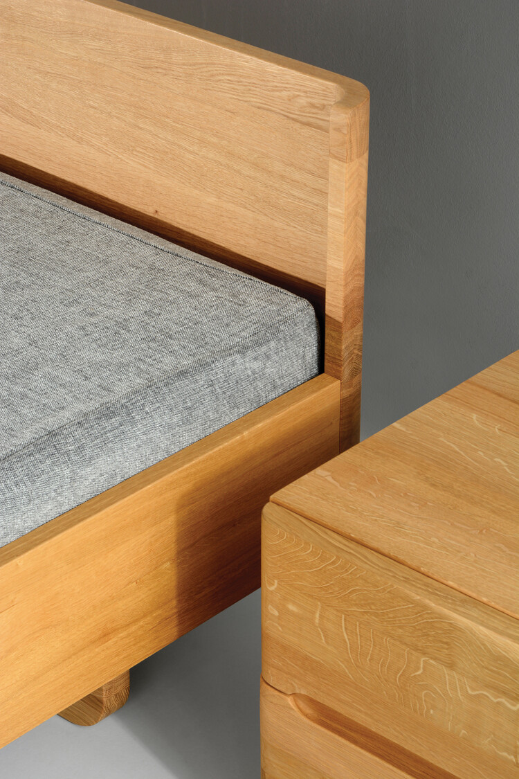 ZACK DESIGN Massivholzbett B6