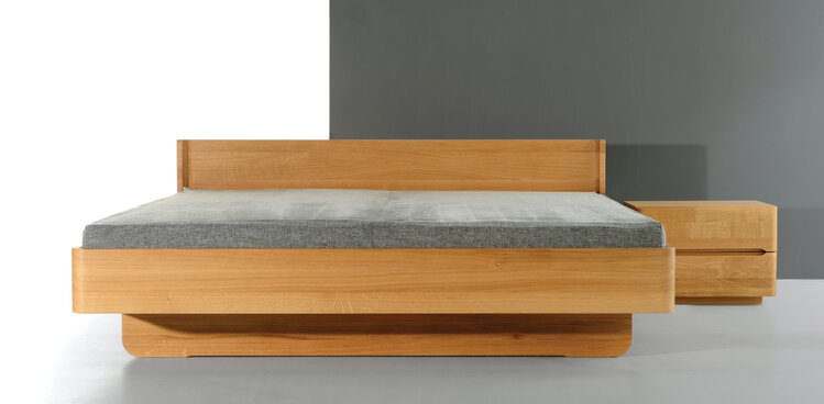 ZACK DESIGN Massivholzbett B6