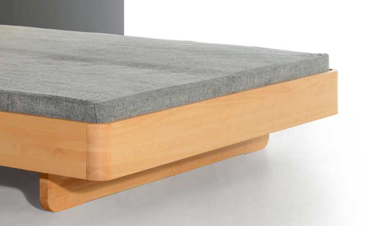 ZACK DESIGN Massivholzbett B2