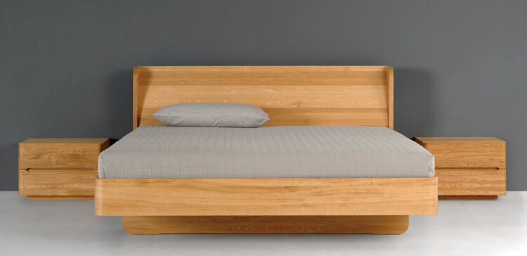 ZACK DESIGN Massivholzbett B2