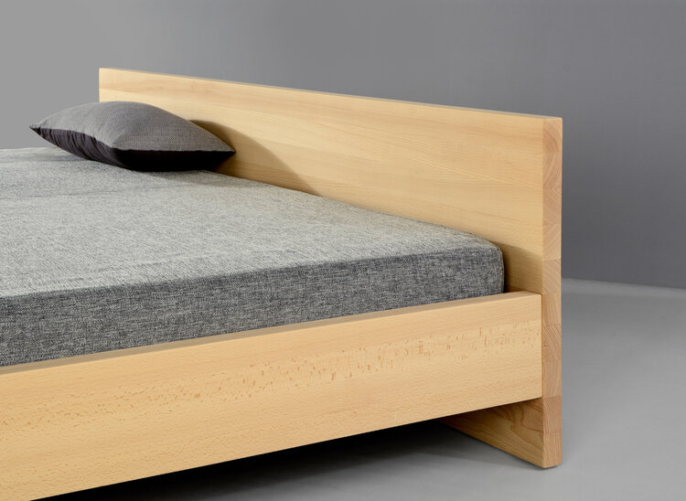 SEILER MÖBELMANUFAKTUR Massivholzbett ESANI_M - wengé-farben