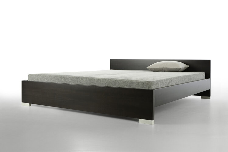 SEILER MÖBELMANUFAKTUR Massivholzbett ESANI_M - wengé-farben