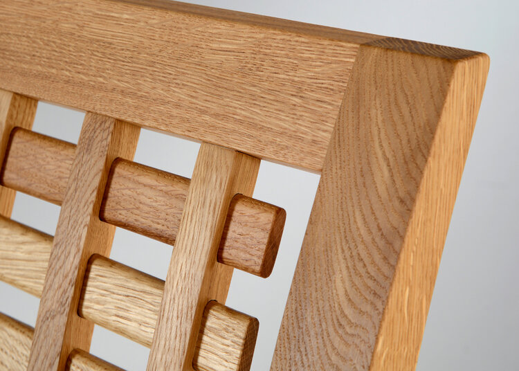 COBURGER WERKSTÄTTEN 1894 Massivholzbett ALECTO