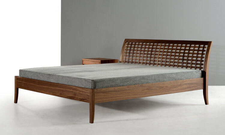 COBURGER WERKSTÄTTEN 1894 Massivholzbett ALECTO