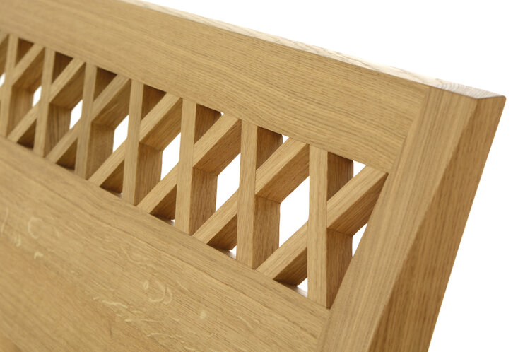 COBURGER WERKSTÄTTEN 1894 Massivholzbett TOSCANOVA