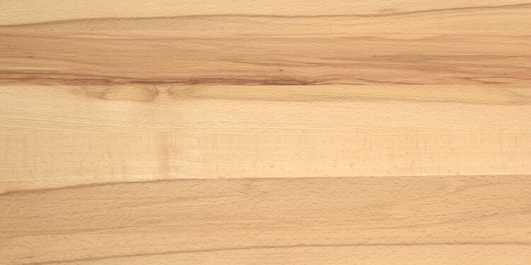 COBURGER WERKSTÄTTEN 1894 Massivholzbett CREO_F mit Formholz-Rückenlehne