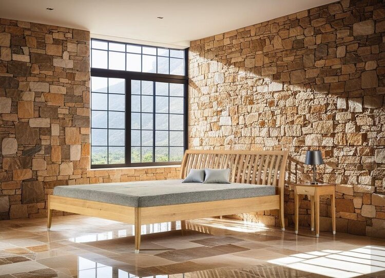 COBURGER WERKSTÄTTEN 1894 Massivholzbett LAGUNA