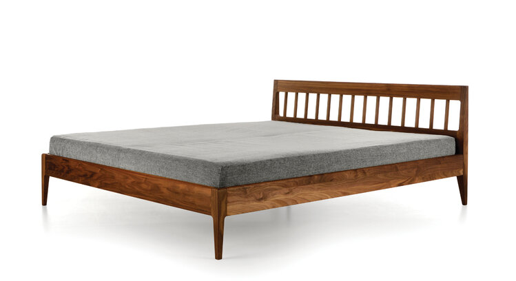 TRAUMWERK Massivholzbett SECANTO