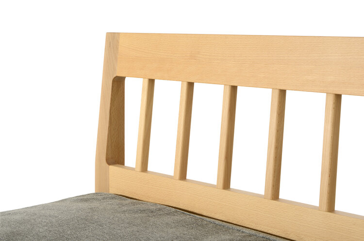 TRAUMWERK Massivholzbett SECANTO