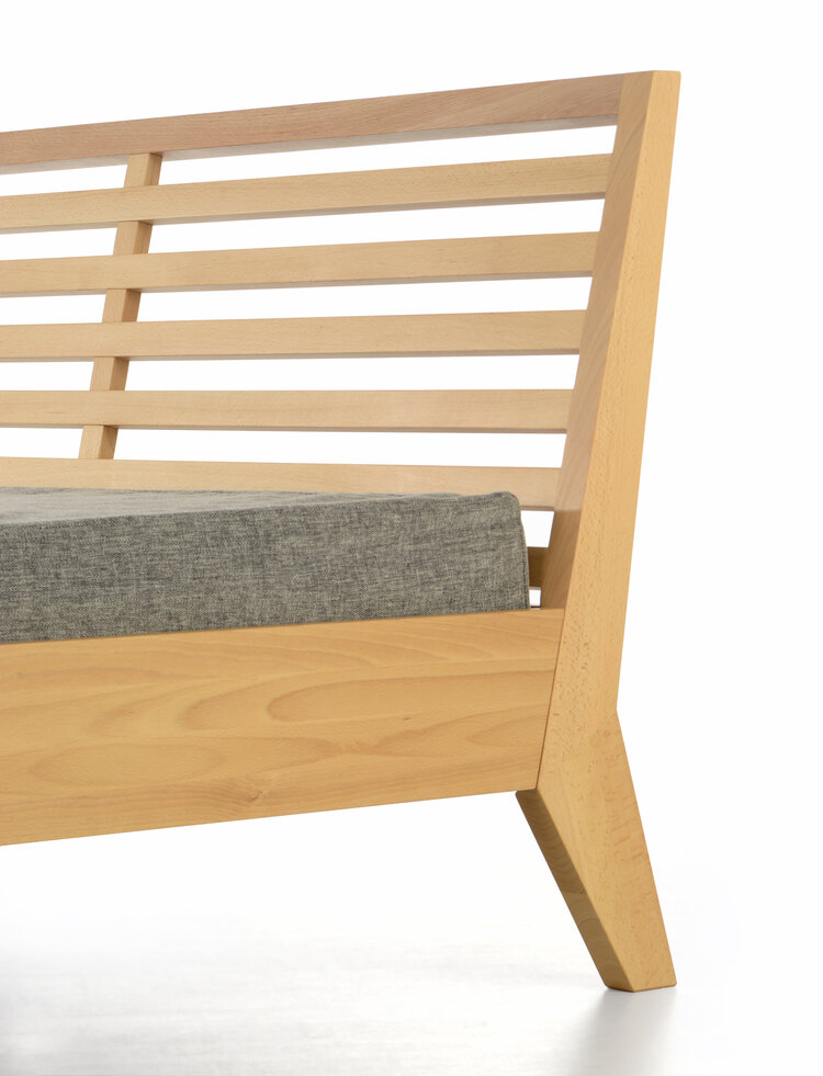 ZACK DESIGN Massivholzbett T2