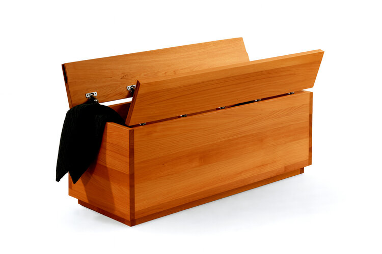 SEILER MÖBELMANUFAKTUR Massivholz-Truhe