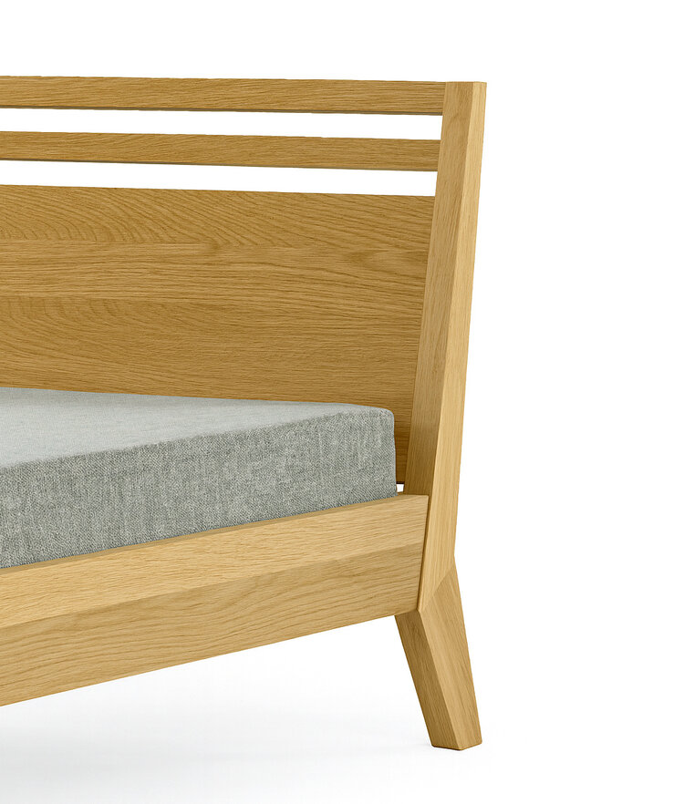 ZACK DESIGN Massivholzbett T4