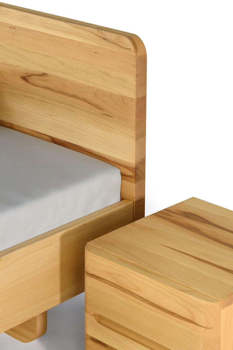 ZACK DESIGN Massivholzbett B3