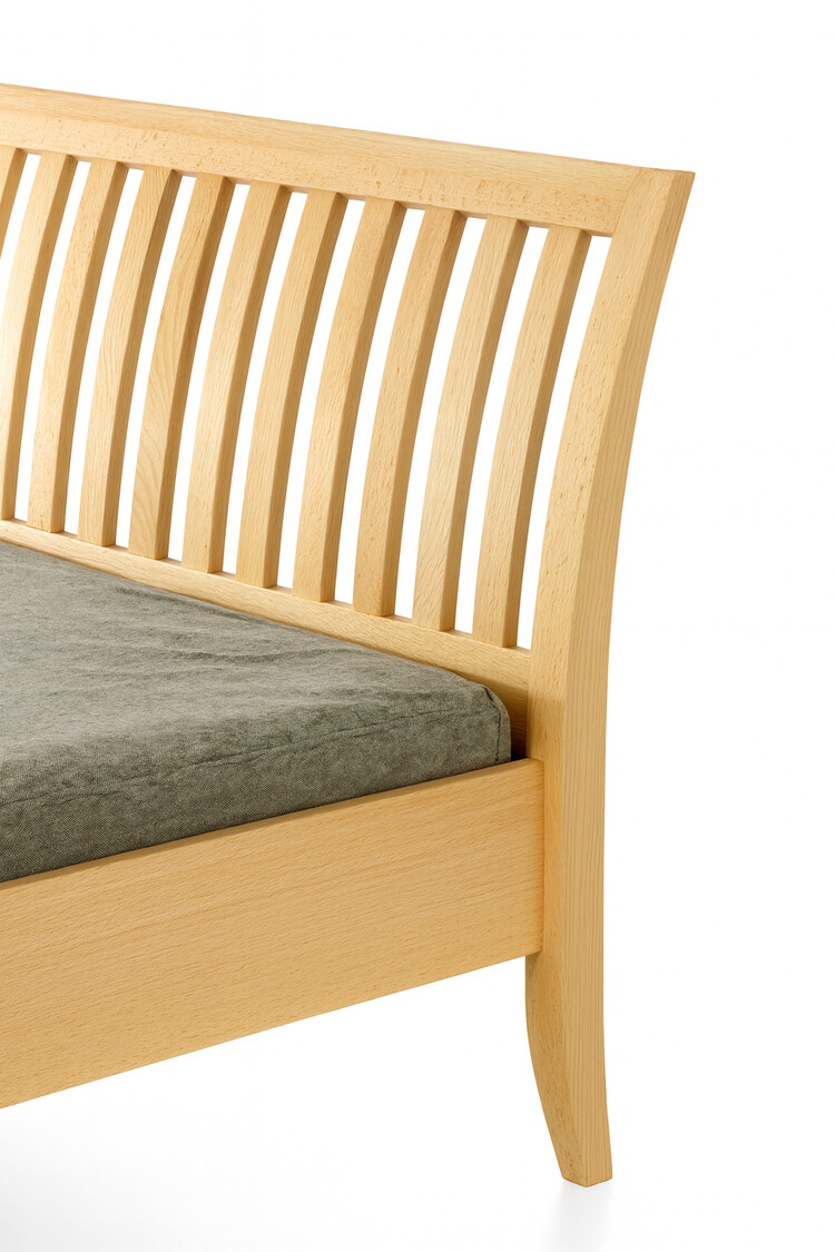 COBURGER WERKSTÄTTEN 1894 Massivholzbett LAGUNA - SCHNELL-LIEFERUNG