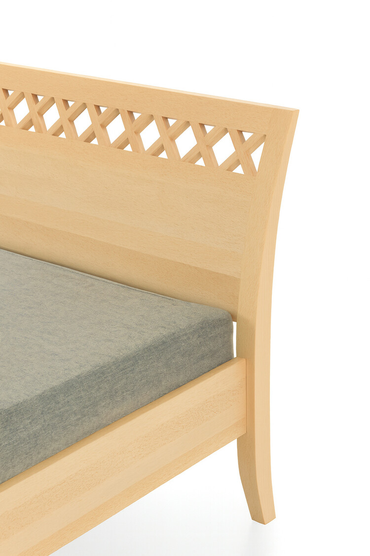 COBURGER WERKSTÄTTEN 1894 Massivholzbett TOSCANOVA