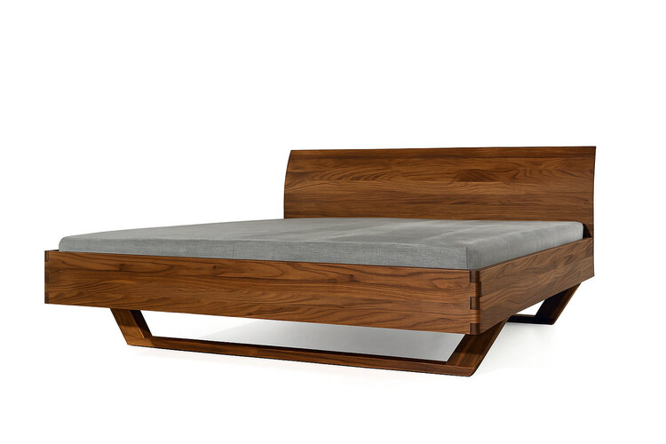 COBURGER WERKSTÄTTEN 1894 Massivholzbett INTURA_B