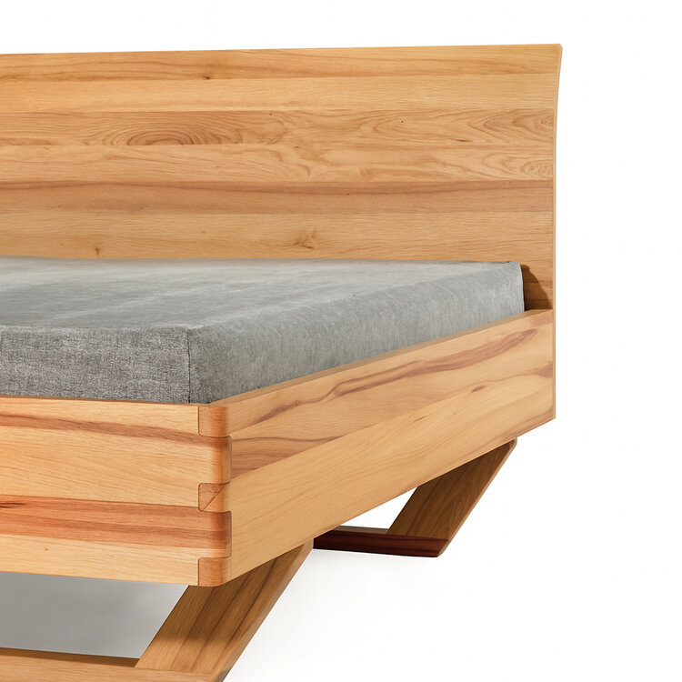 COBURGER WERKSTÄTTEN 1894 Massivholzbett INTURA_B