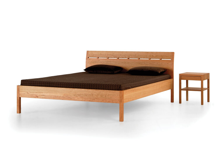 TRAUMWERK Massivholzbett CANTOpiano