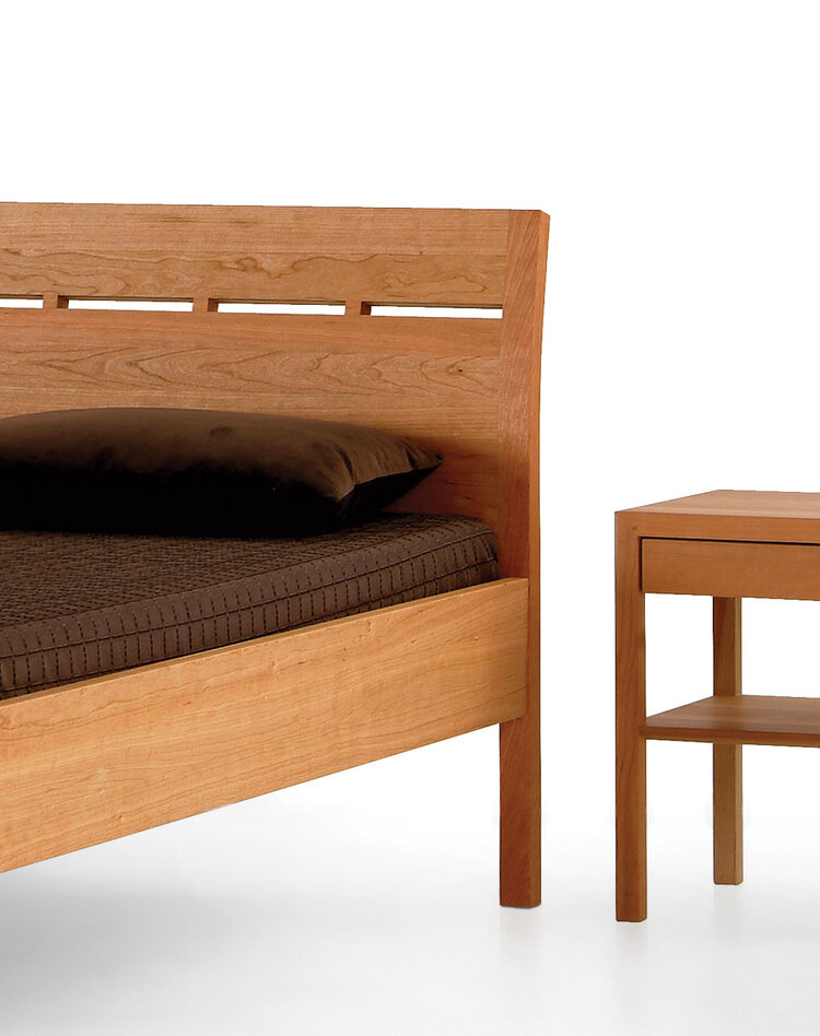 TRAUMWERK Massivholzbett CANTOpiano