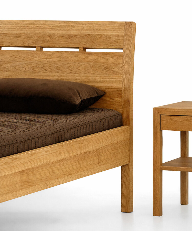 TRAUMWERK Massivholzbett CANTOpiano