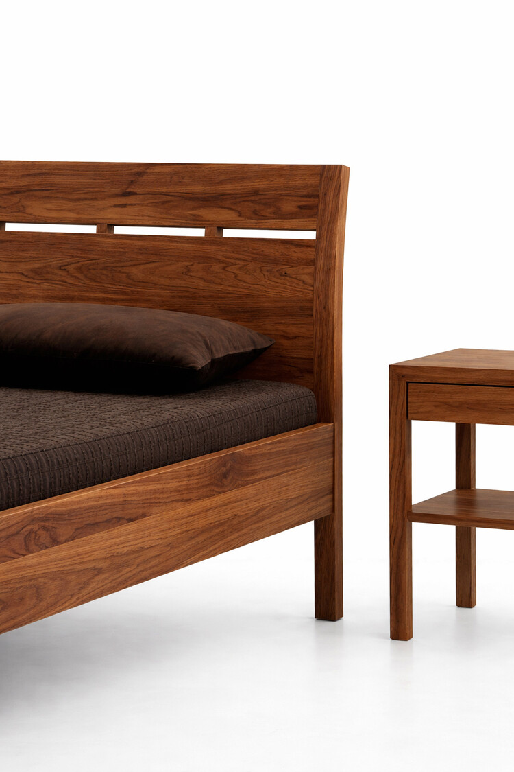 TRAUMWERK Massivholzbett CANTOpiano