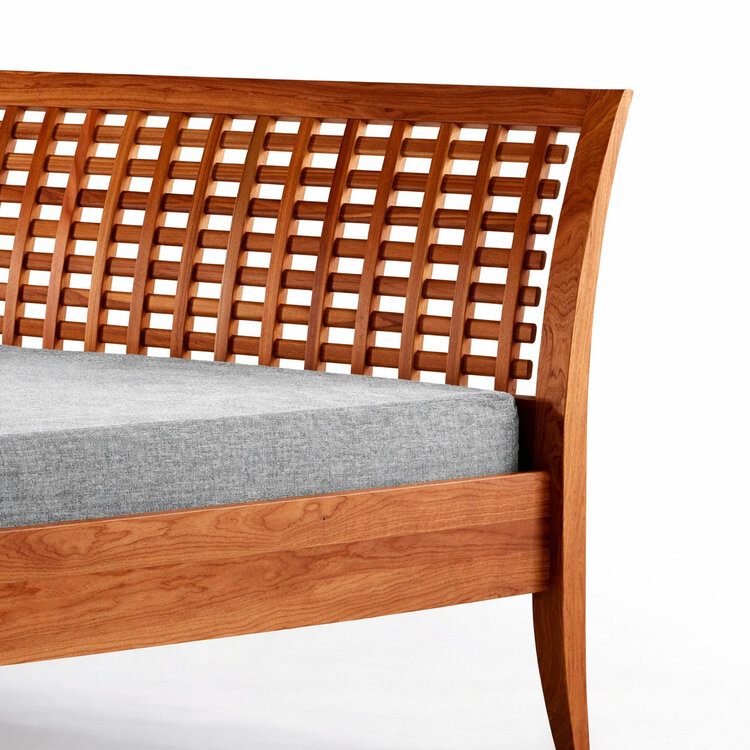 COBURGER WERKSTÄTTEN 1894 Massivholzbett ALECTO