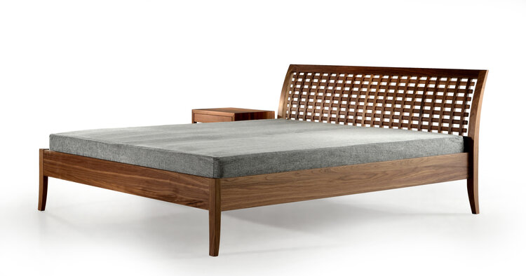 COBURGER WERKSTÄTTEN 1894 Massivholzbett ALECTO