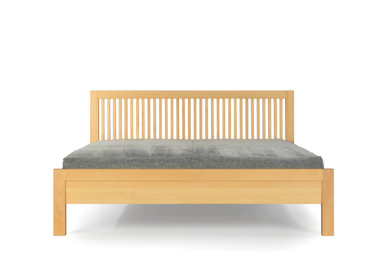 COBURGER WERKSTÄTTEN 1894 Massivholzbett NIDO-S 21 (H / XH)