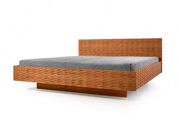 ZACK DESIGN Massivholzbett F2 - WOODWAVES