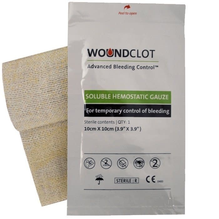 Hemostatic bandage 10x10cm