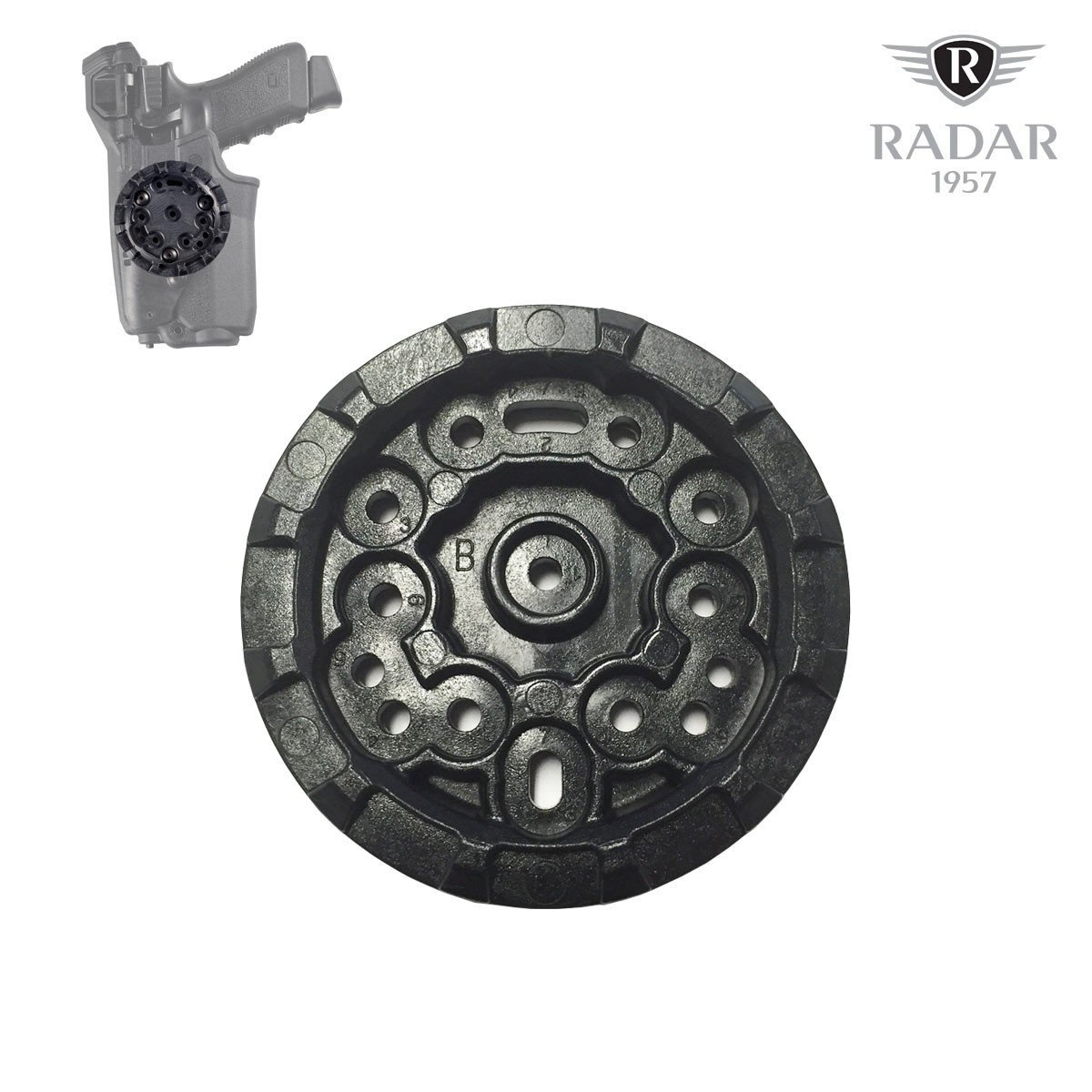 Rotating Male Disc RDC  (Black)