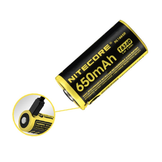 CR123A Li-Ion 3.7V Rechargeable Battery w/Micro-USB