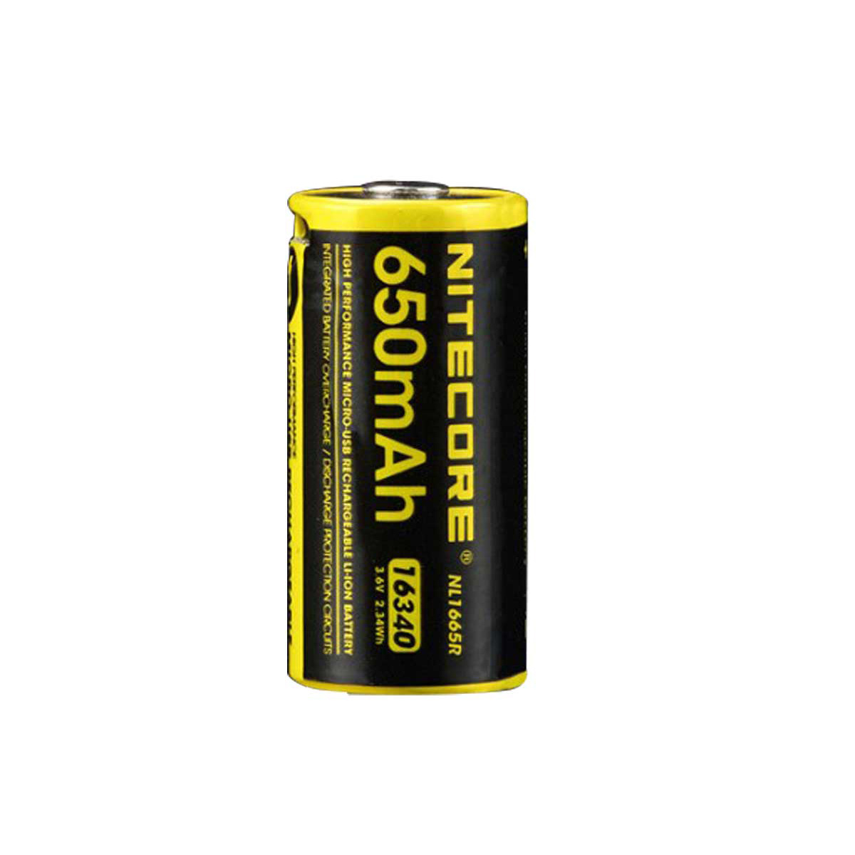 Battery CR123A Micro-USB