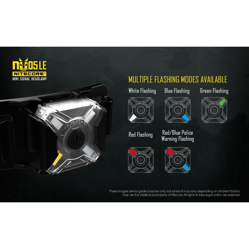 Lampe NU05 LE Police
