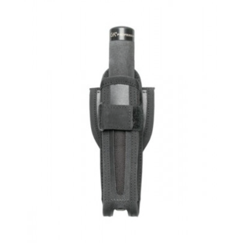 Pivotable telescopic baton holder