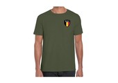 T-Shirt Flag Shield Belgium