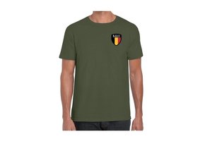 T-Shirt Flag Shield Belgique