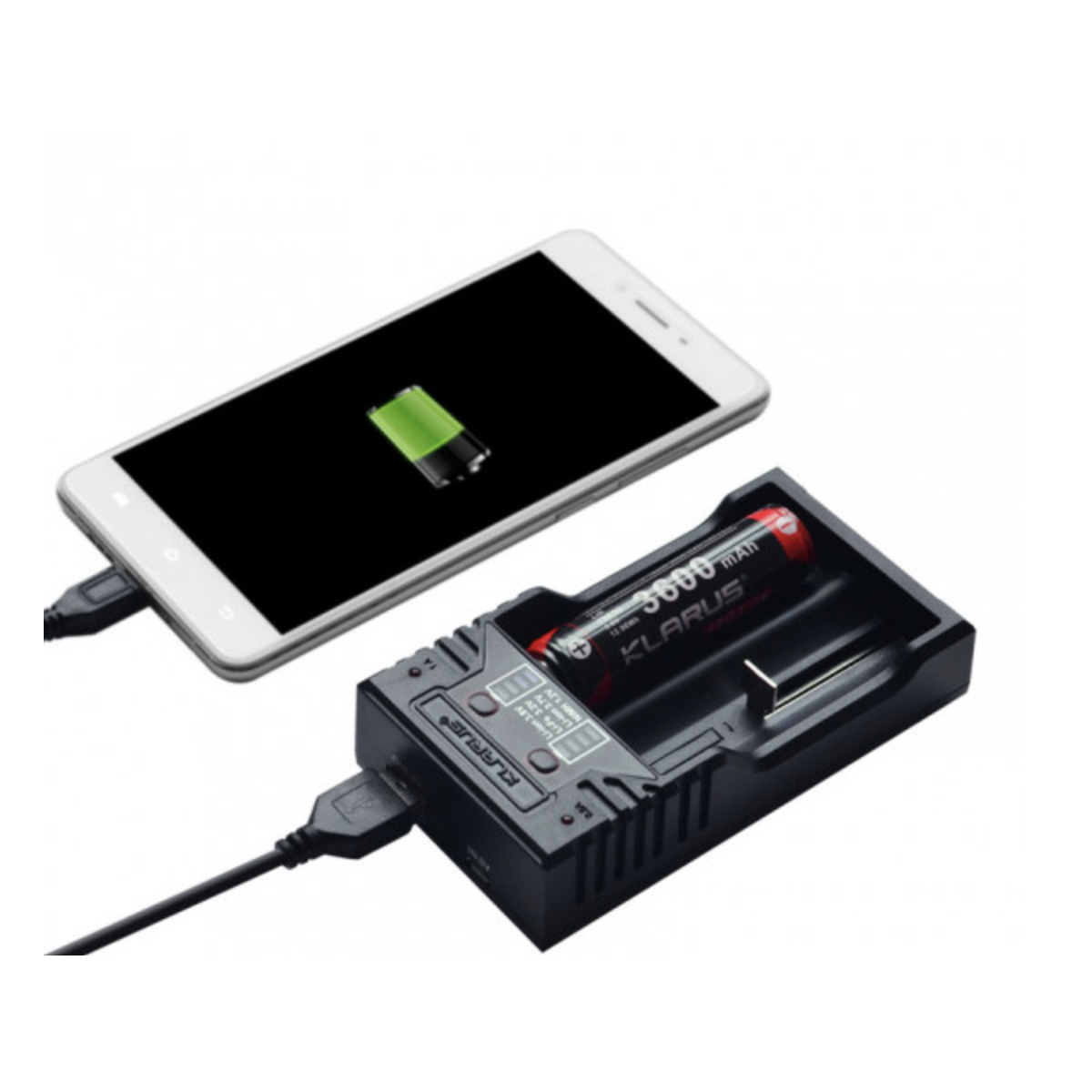 Charger 2 Rechargeable Batteries