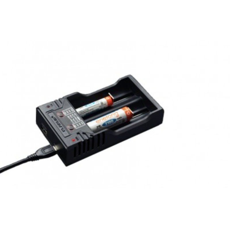Chargeur 2 batteries rechargeables
