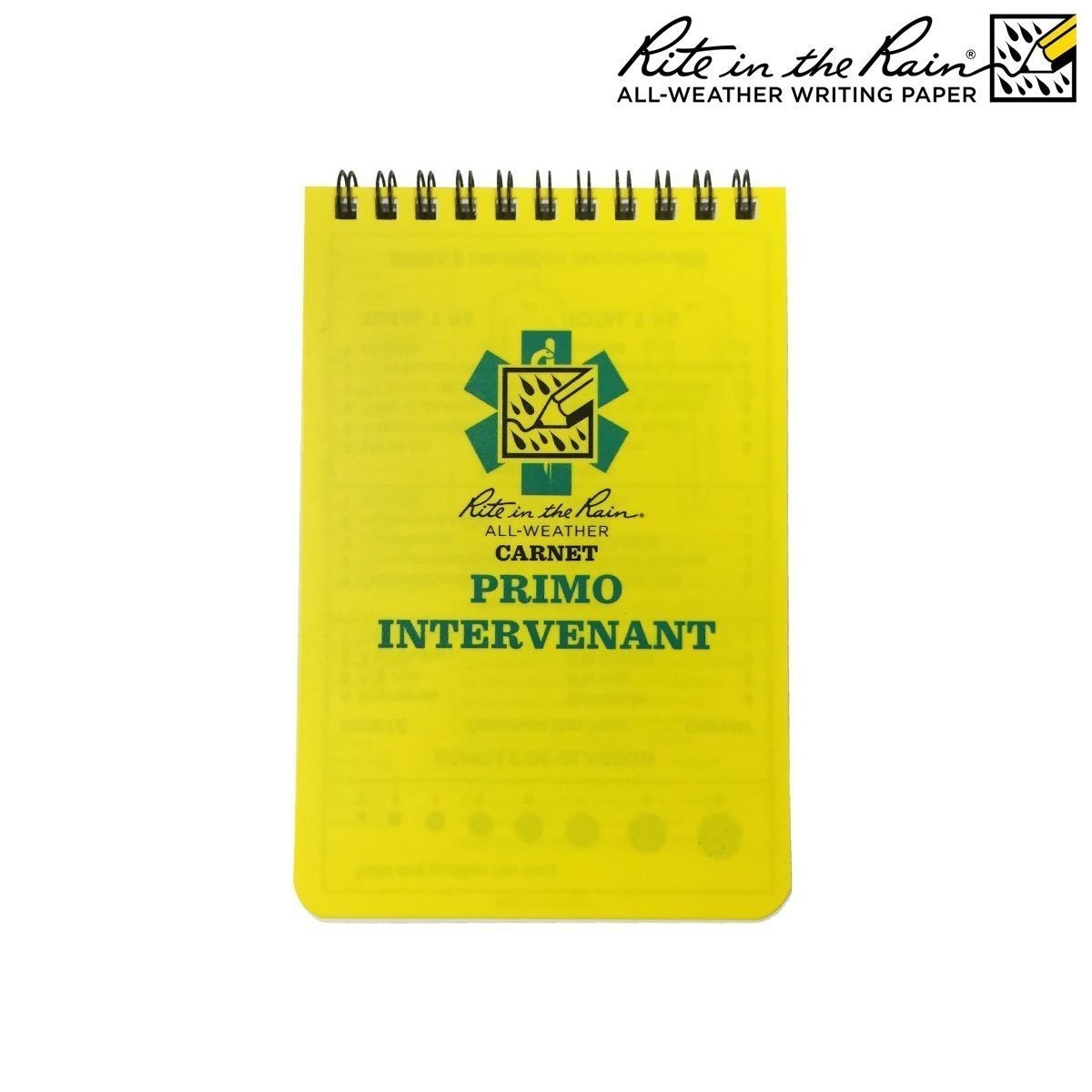 Calepin secourisme Primo-Intervenant
