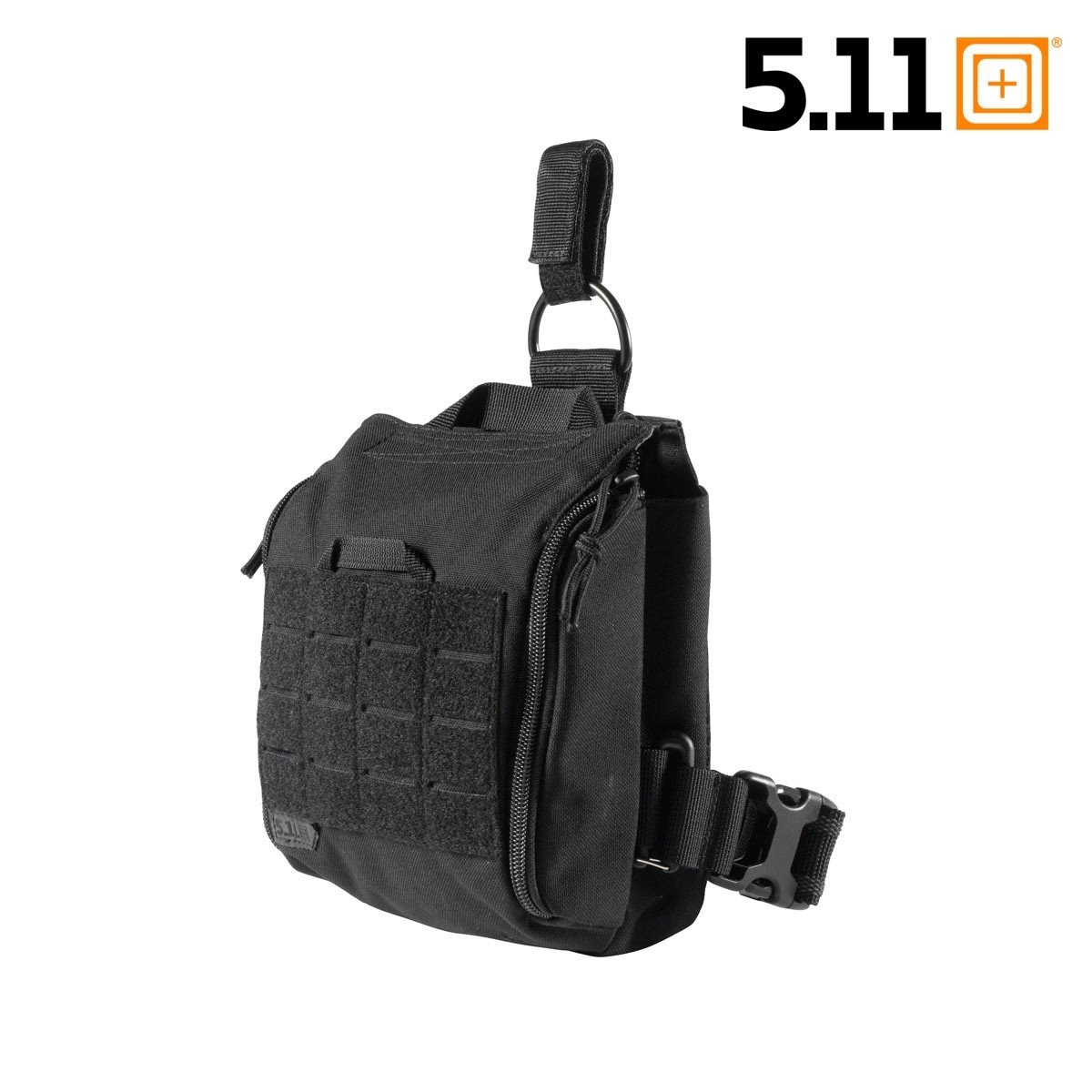 5.11 tactique flex double ar mag molle poche noir